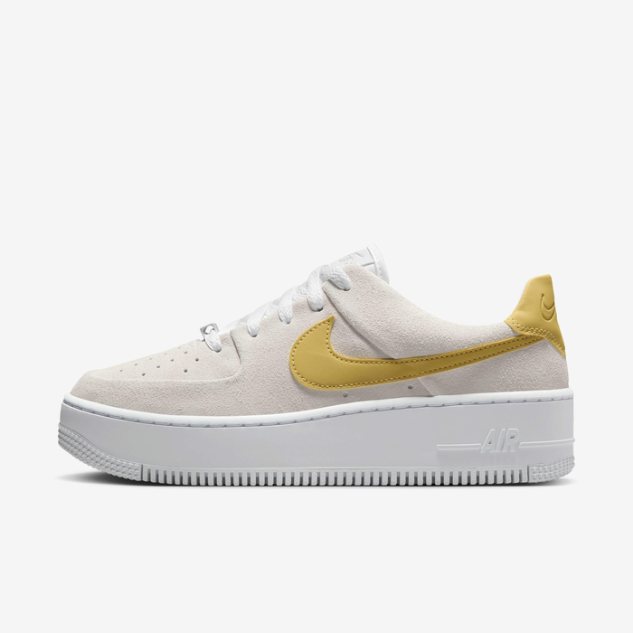 Buy Nike Air Force Sage Low Women's Shoe White/Infinite Gold