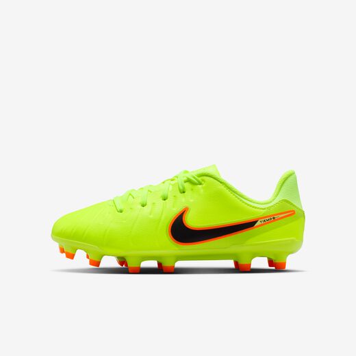 Tiempo Football Shoes-Nike, Nike Jr. Tiempo Legend 10 Academy, Younger/Older Kids' Multi-Ground Low-Top Football Boot