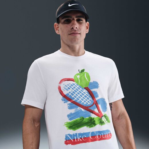 T-Shirts & Tops-Nike, NikeCourt, Men's Tennis T-Shirt