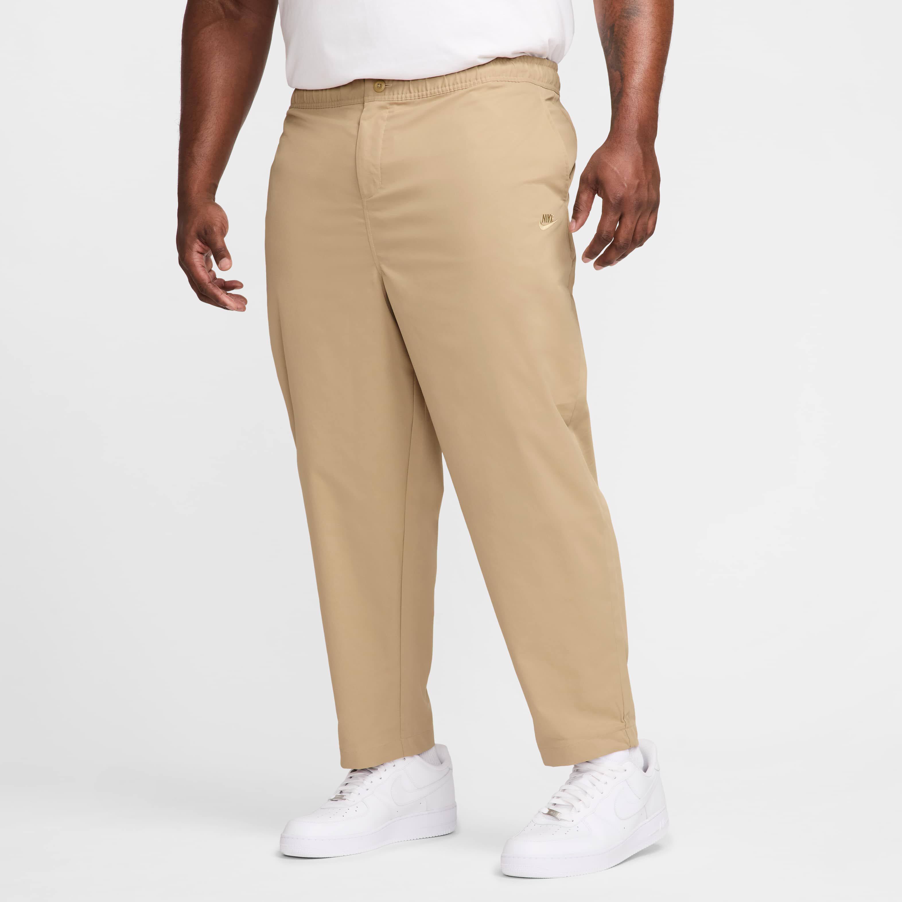 Buy Nike Club Men's Woven Tapered Trousers - Parachute Beige