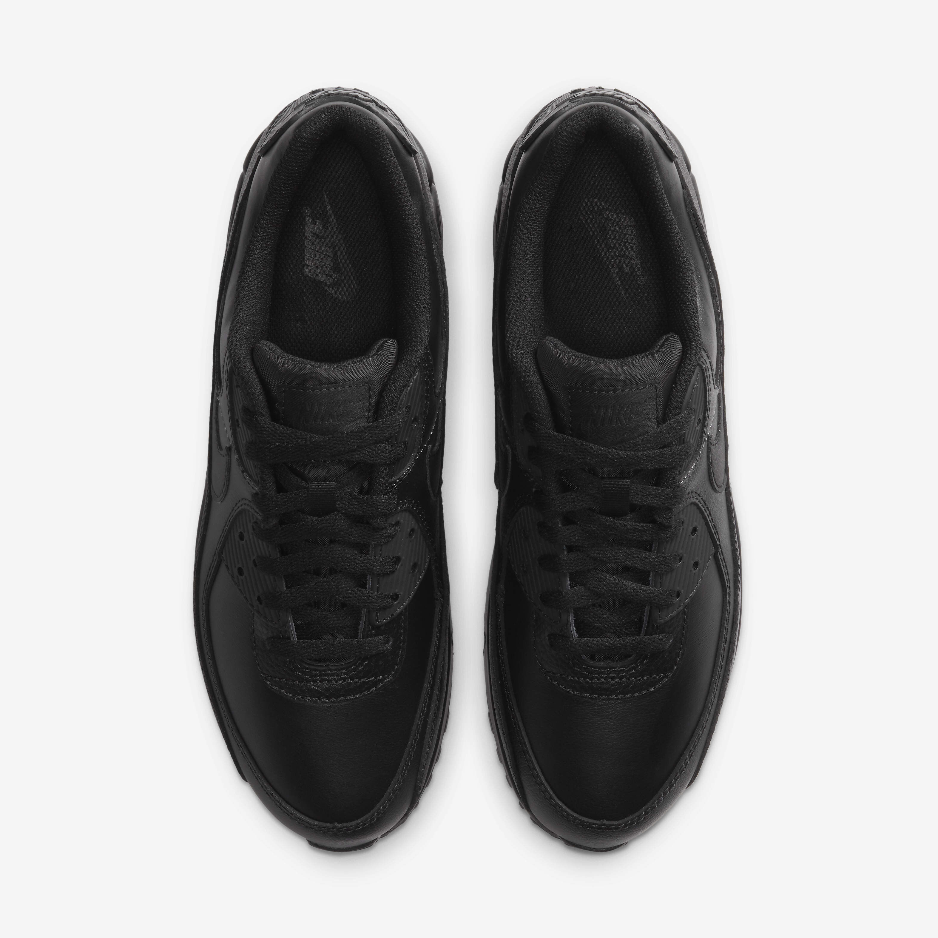 Mens black leather nike shoes 2025