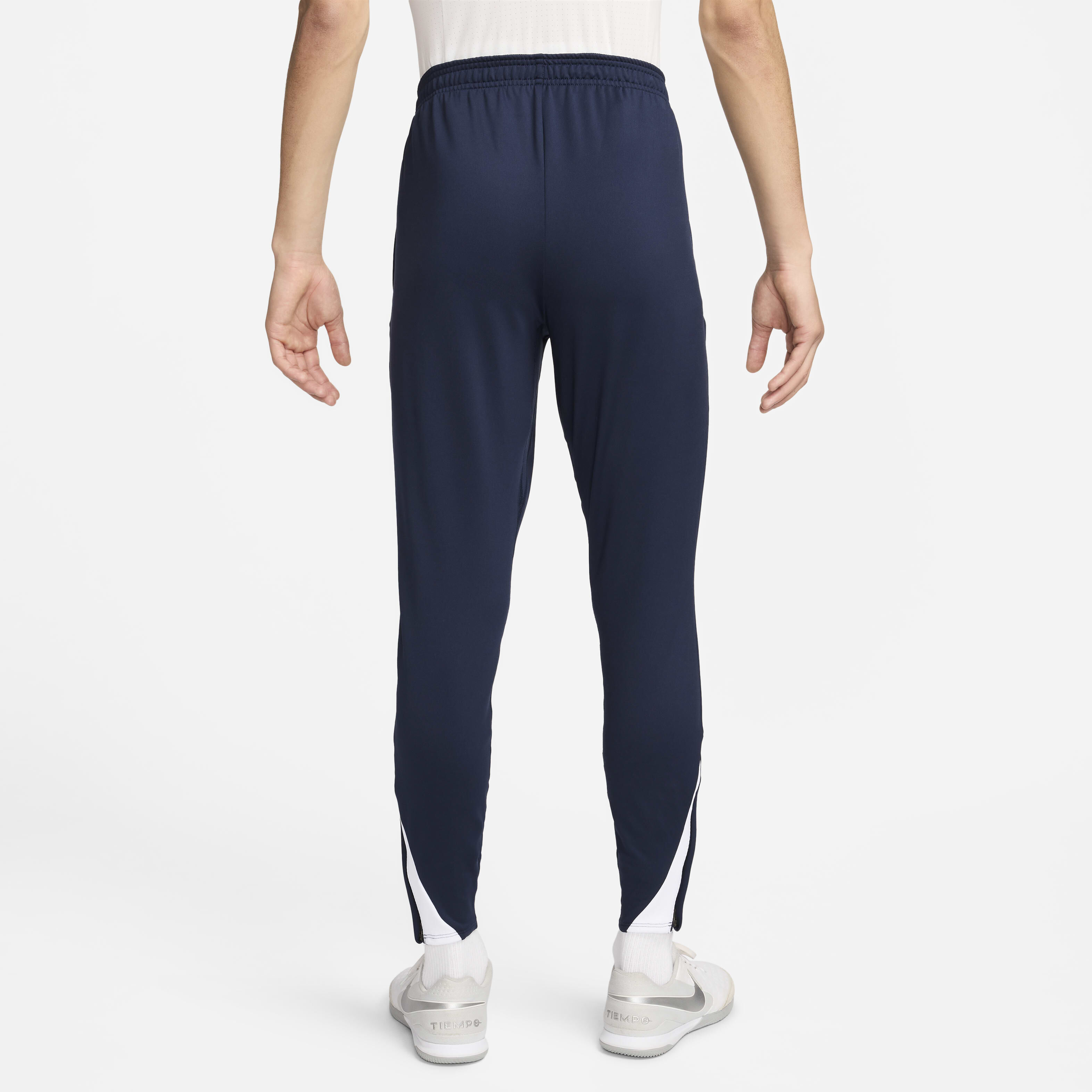 Buy Nike Strike Men s Dri FIT Football Pants Obsidian Obsidian White White Nike Kuwait Official
