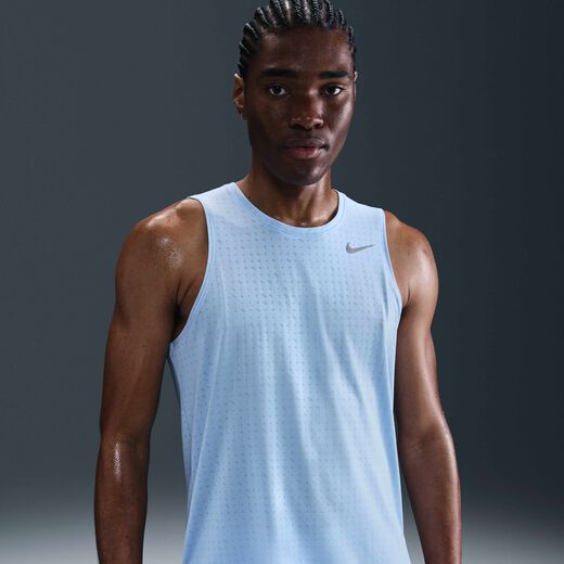 Men's Sleeveless Tank Tops-Nike, Nike Miler Breathe, Men's Dri-FIT Running Tank Top