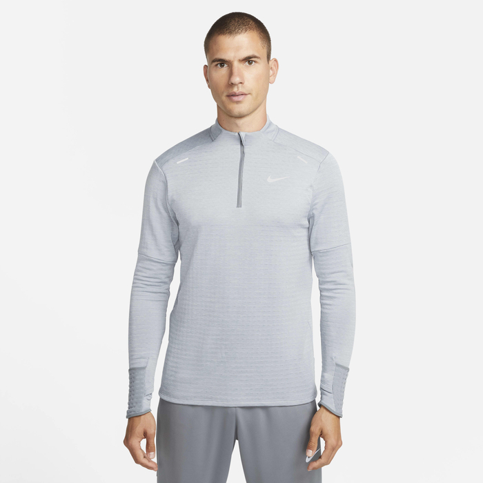 Buy Nike Therma-FIT Repel Men's 1/4-Zip Running Top Smoke Grey