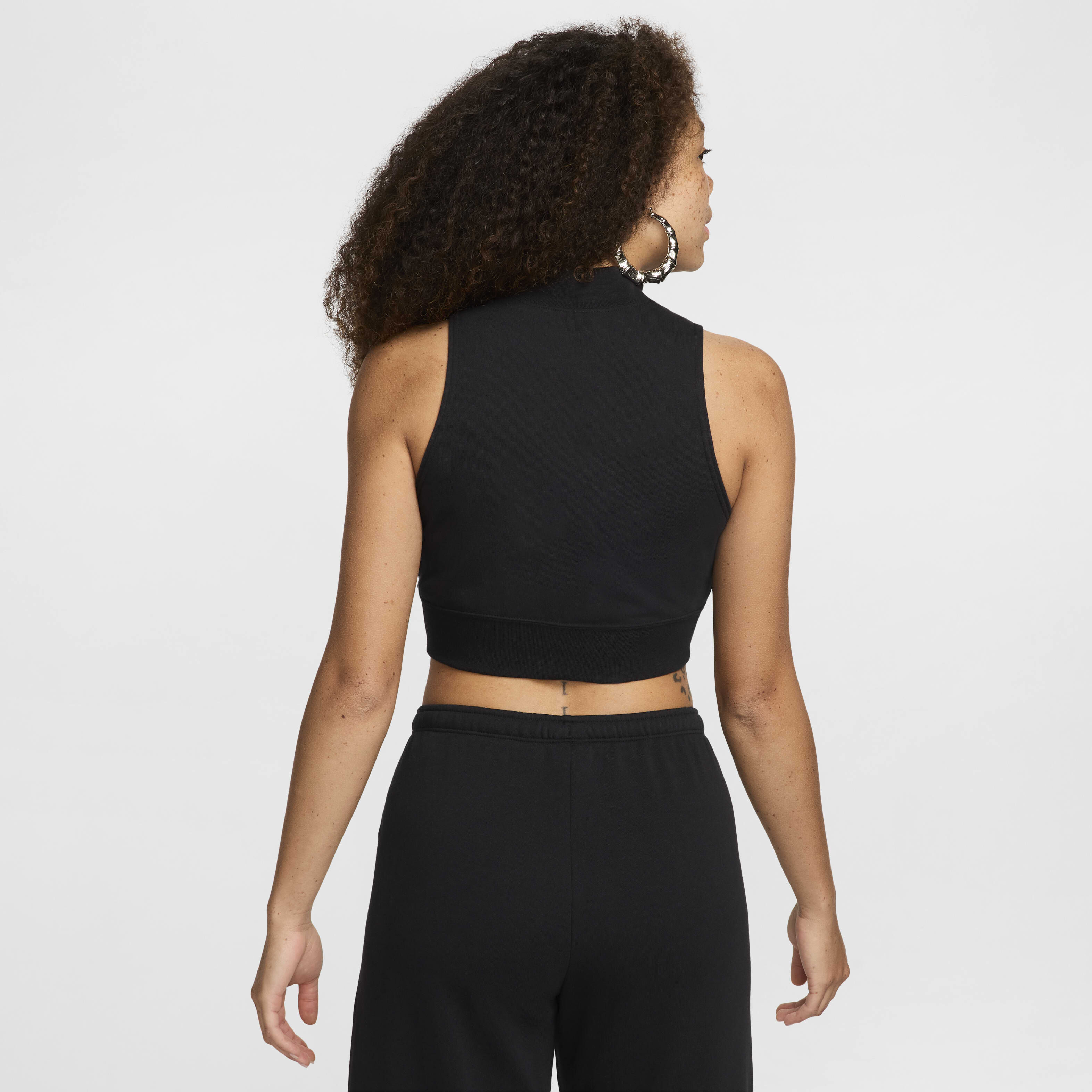 【NIKE】送料・関税込 Cropped French Terry Top W FN2477-010 NIKE】送料・関税込 Cropped French Terry Top W FN2477-010