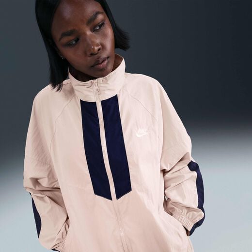 أناقة يومية للأطفال-نايكي, نايكي سبورتسوير ويندرانر, جاكيت واسع للنساء