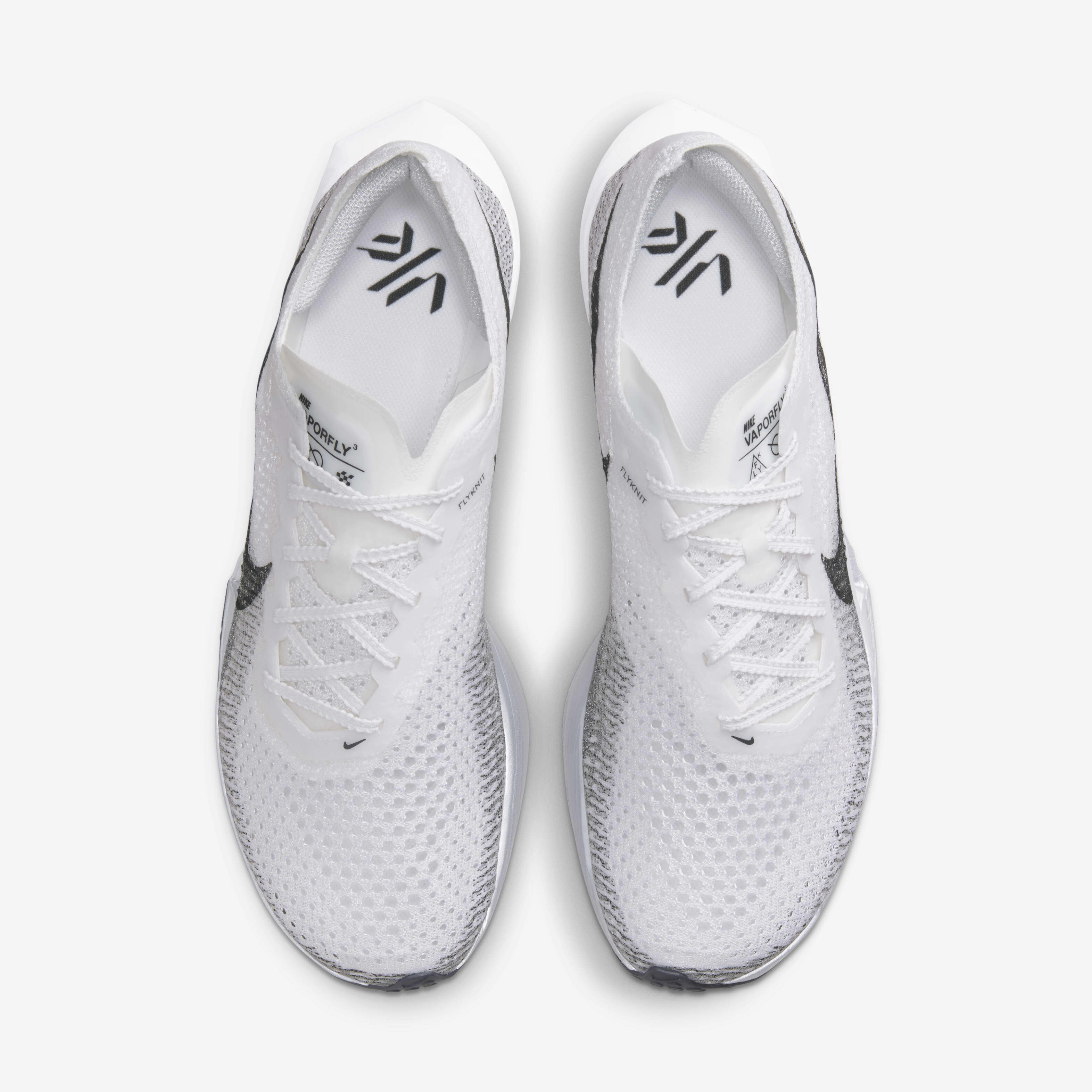 Buy Nike Vaporfly 3 Women s Road Racing Shoes White Particle Grey Metallic Silver Dark Smoke Grey Nike Kuwait Official