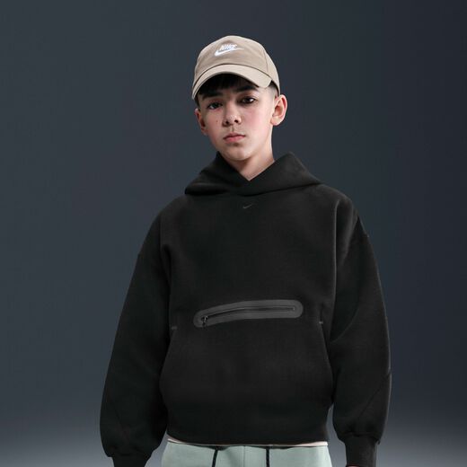 هودي وسويت شيرت للأطفال-نايكي, نايكي سبورتسوير تك فليس, هودي بلوفر فضفاض للصغار الكبار (للأولاد) هودي وسويت شيرت للأطفال-نايكي, نايكي سبورتسوير تك فليس, هودي بلوفر فضفاض للصغار الكبار (للأولاد)