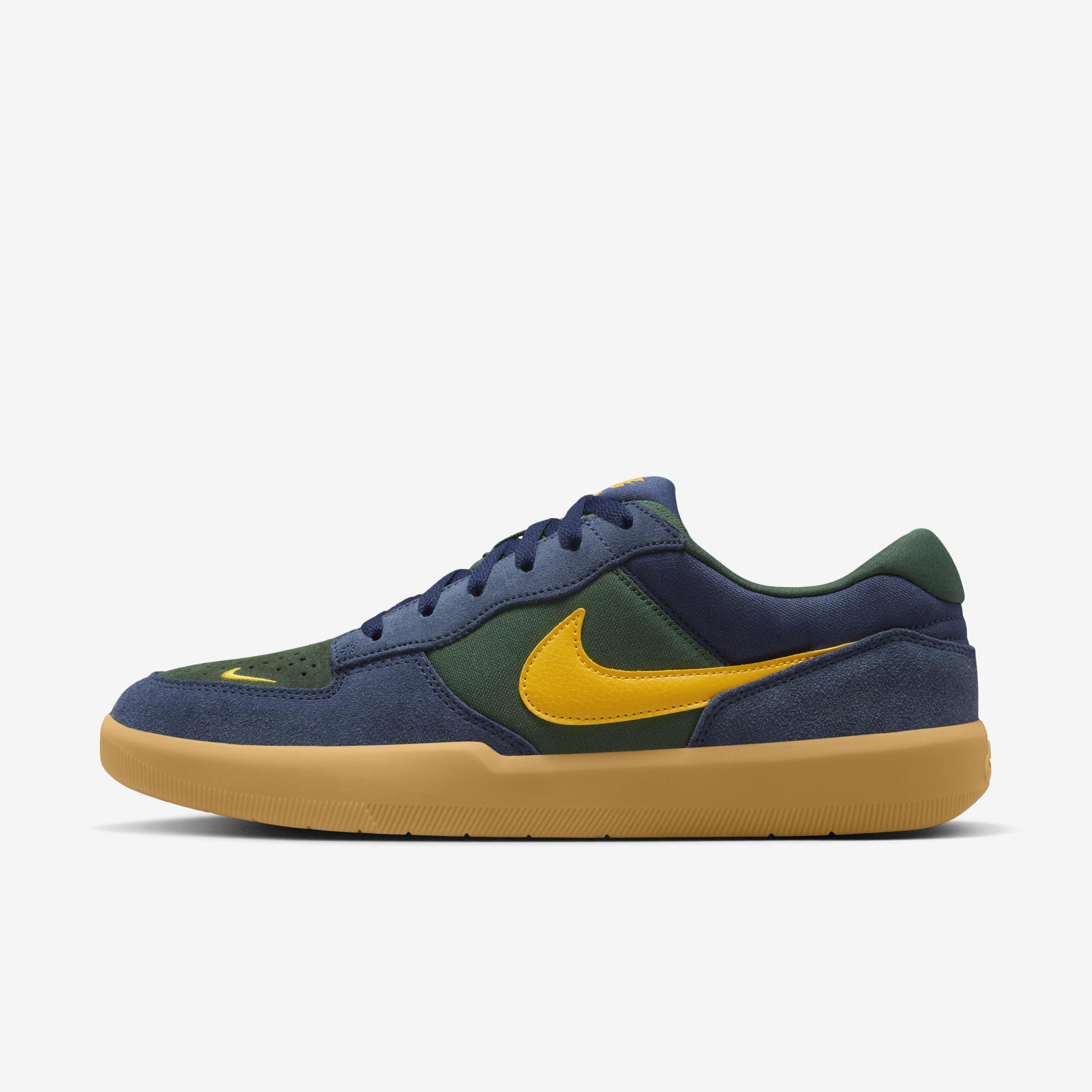 Nike suede skate shoes top