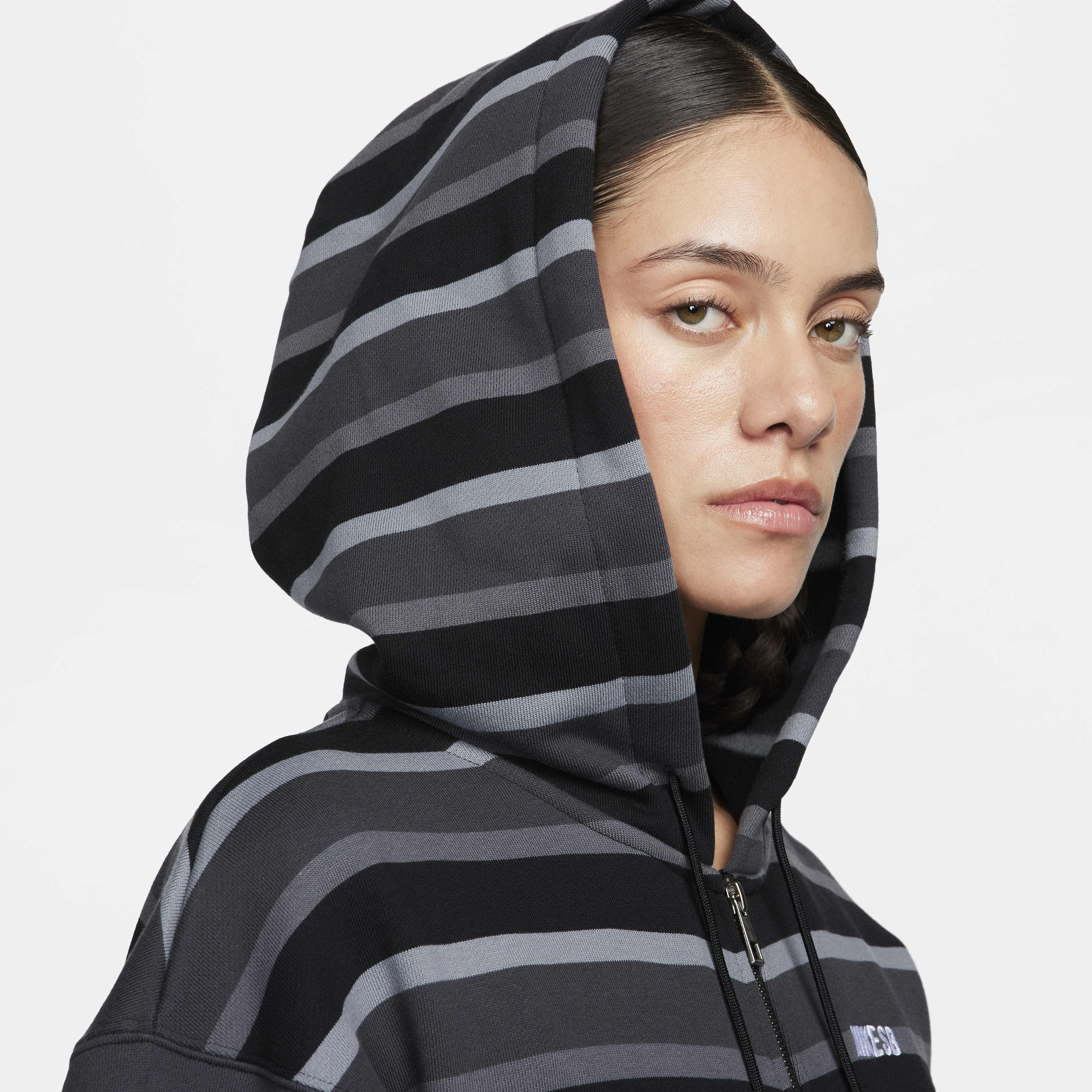 Nike sb striped hoodie online