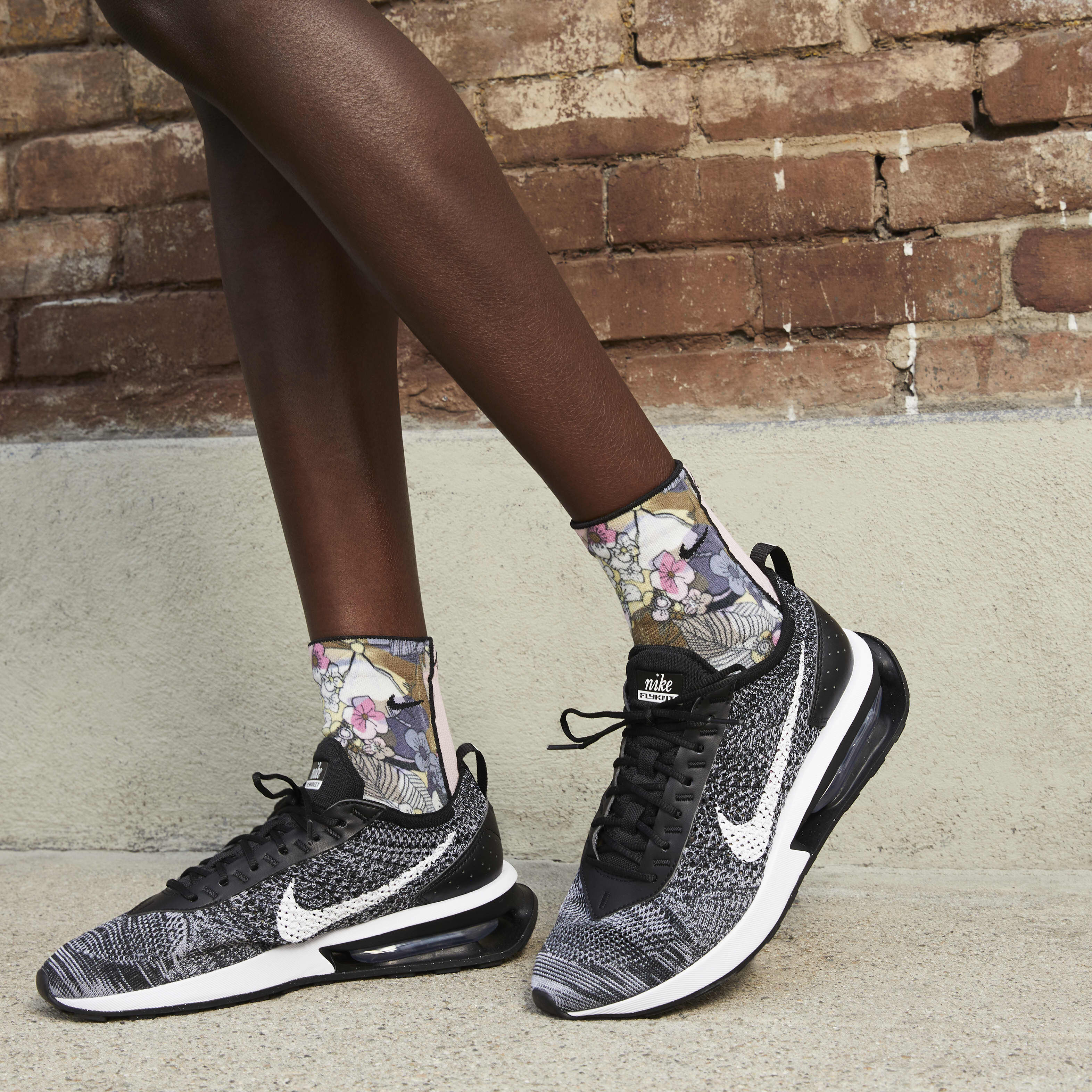 Nike air max flyknit womens grey online