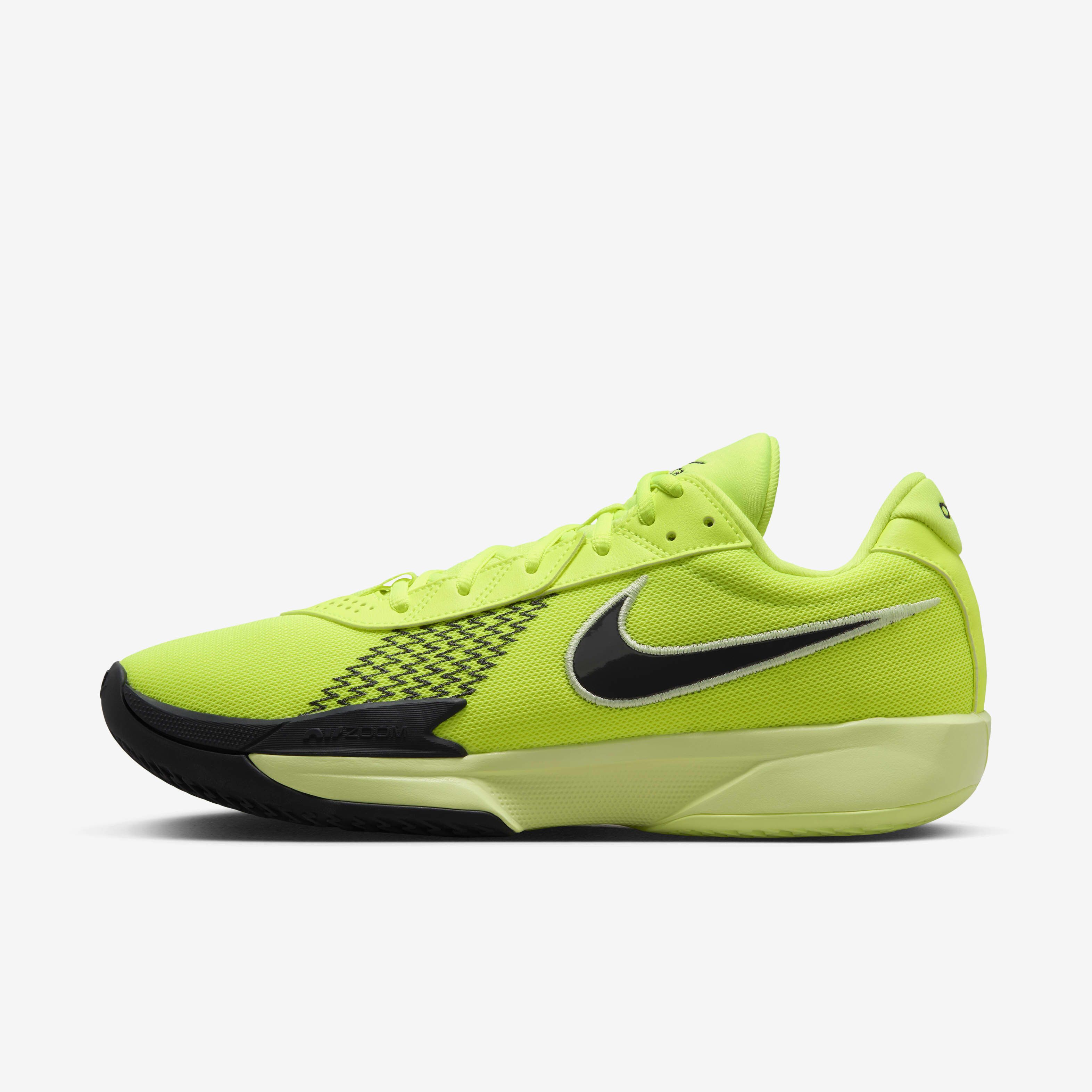 Green and yellow nike basketball shoes hot sale
