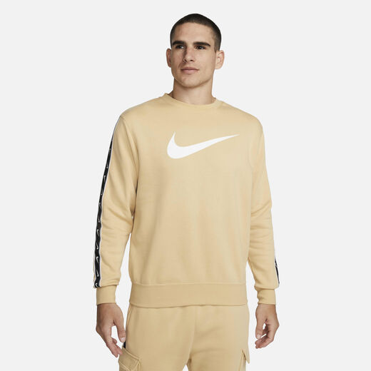 Men's Sweatshirts-Nike, Nike Sportswear Repeat, Men's Fleece Sweatshirt