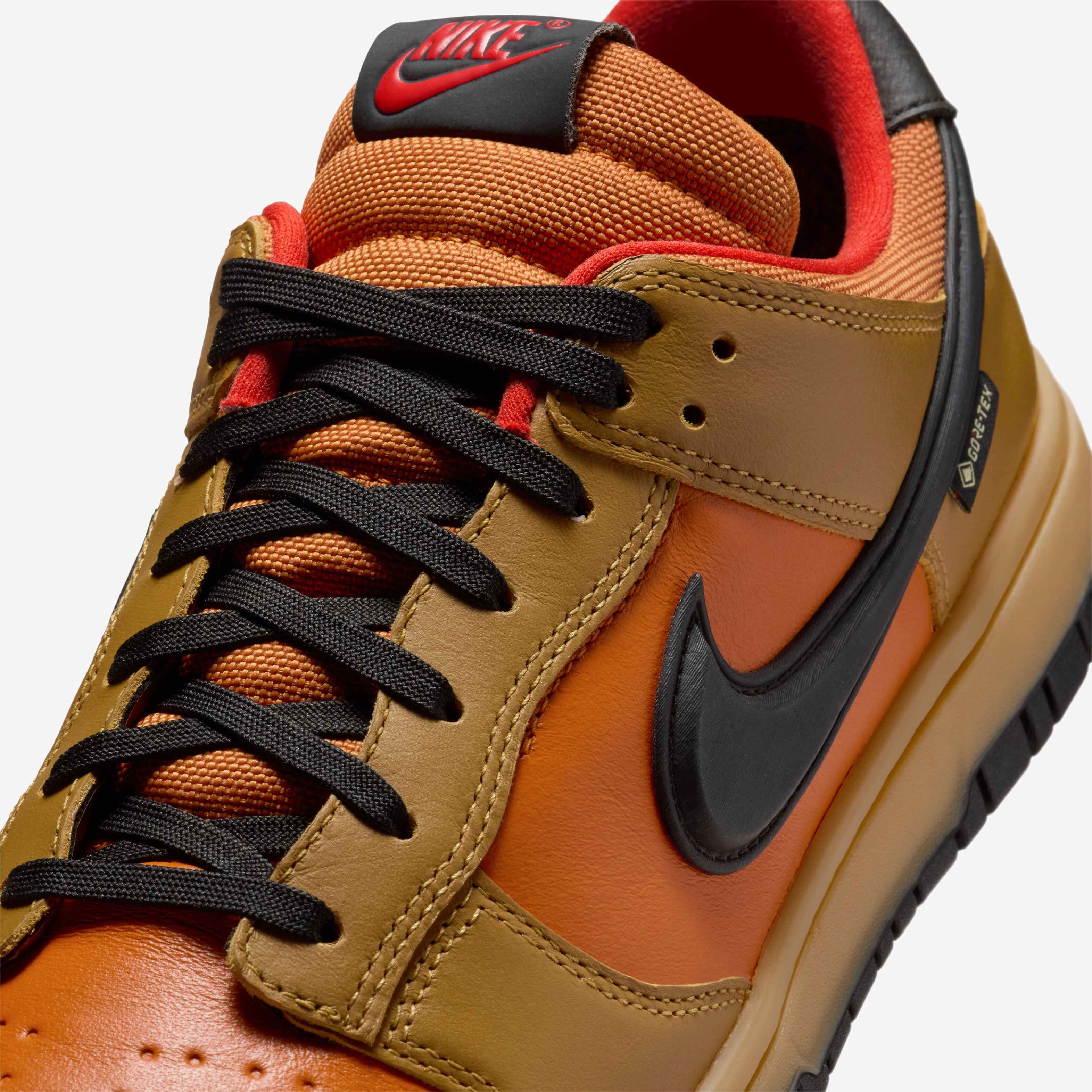 Buy Nike Dunk Low GORE-TEX Men's Shoes - Wheat/Ceramic/Picante Red
