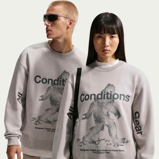 Men's Hoodies & Sweatshirts-Nike, Nike ACG 'Tuff Fleece', Men's Therma-FIT Pullover Crew-Neck Sweatshirt