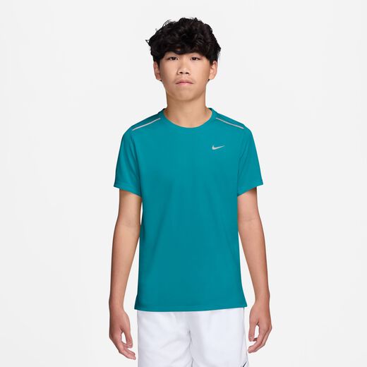 Nike Clothing-Nike, Nike Miler, Older Kids' Dri-FIT Short-Sleeve Top