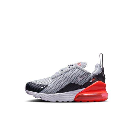 Buy Nike Air Max 270 Younger Kids Shoe Wolf Grey Anthracite Bright Crimson White Nike Kuwait Official
