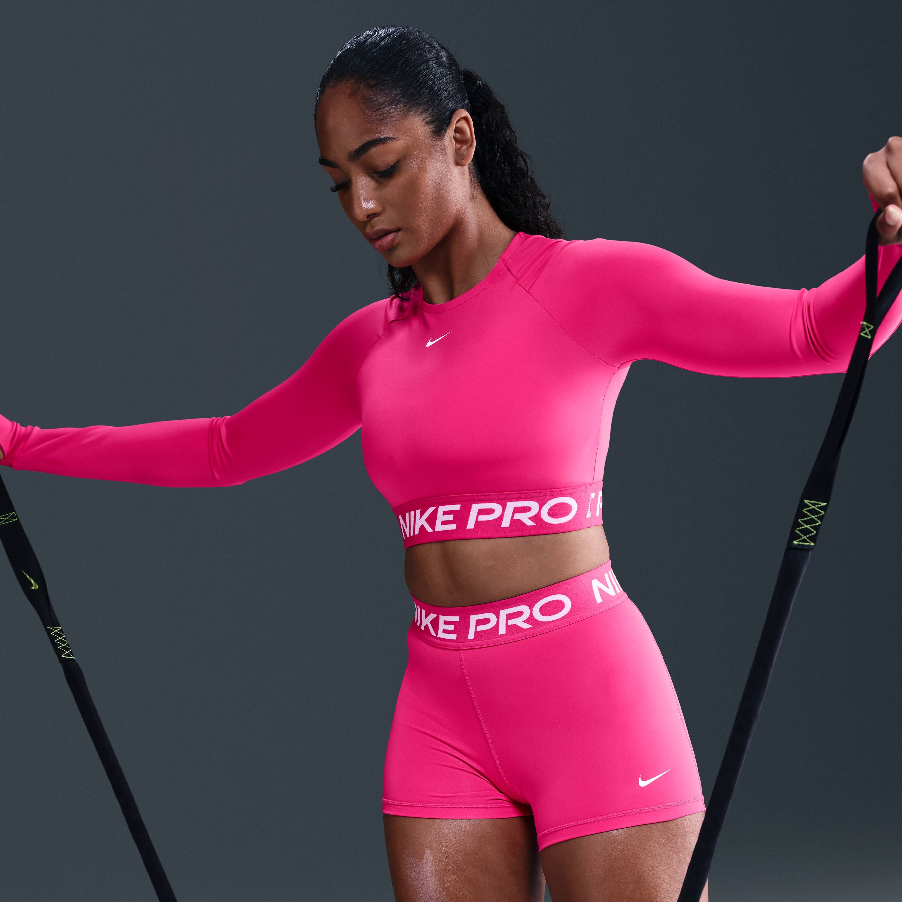 NIKE Pro elite 2020/2021 rosa ロングスリーブ NIKE Pro elite 2020/2021 rosa ロングスリーブ NIKE Pro elite 2020
