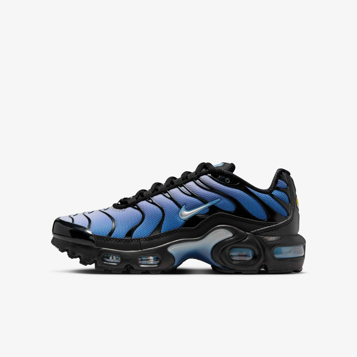 Buy Nike Air Max Plus Older Kids' Shoes Black/Blue Void/Blue