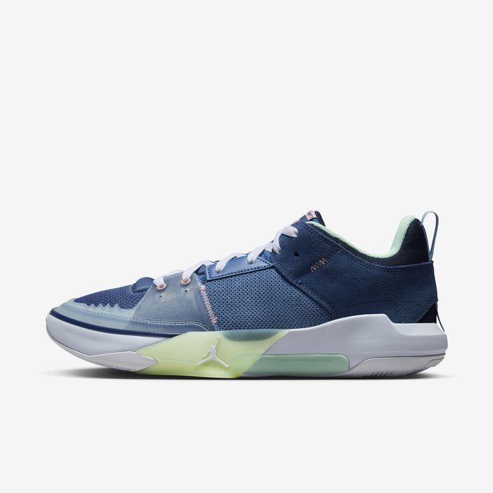 Buy Jordan One Take Basketball Shoes Stone Blue/Mystic Navy