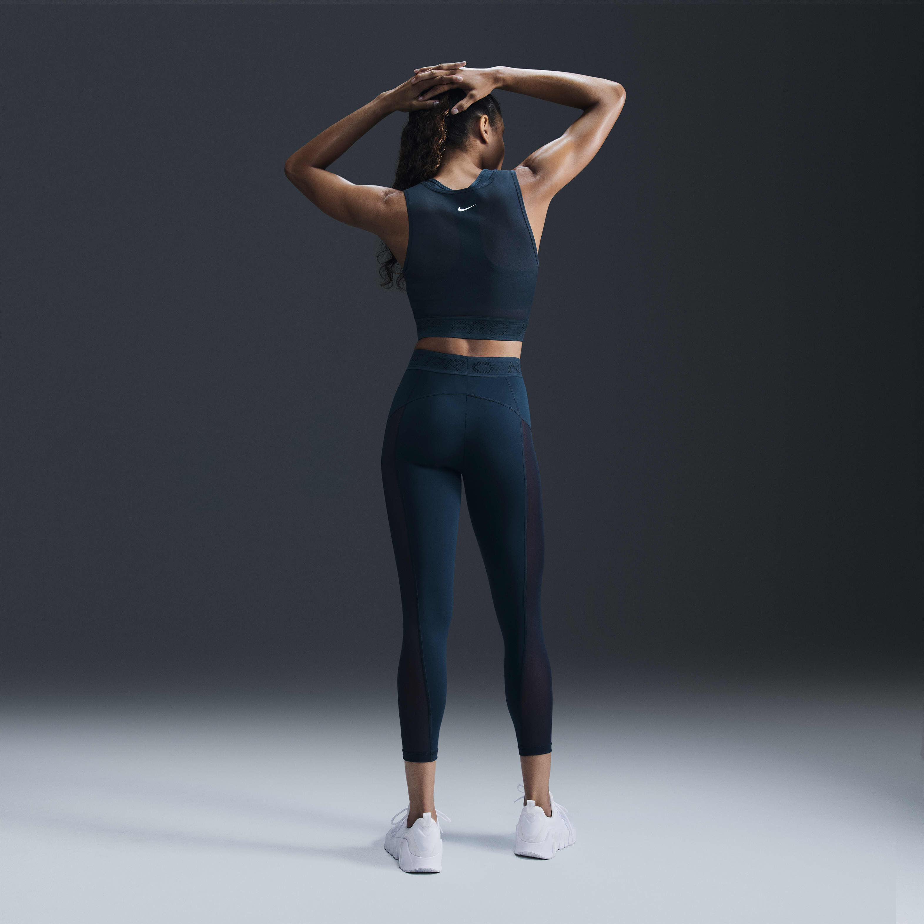 Nike mesh leggings discount