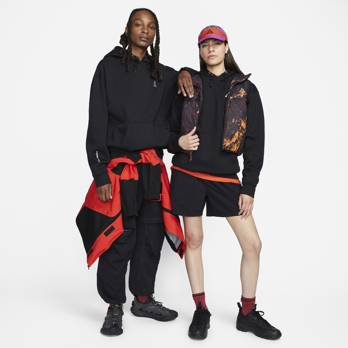 Buy Nike ACG 'Tuff Fleece' Pullover Hoodie Black/Summit White
