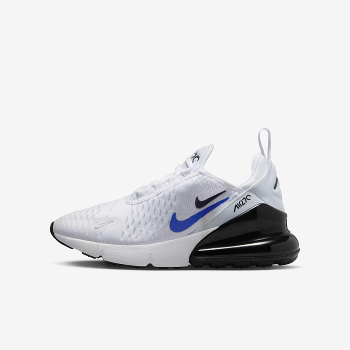 Buy Nike Air Max 270 Older Kids' Shoes White/Hyper Royal/Summit