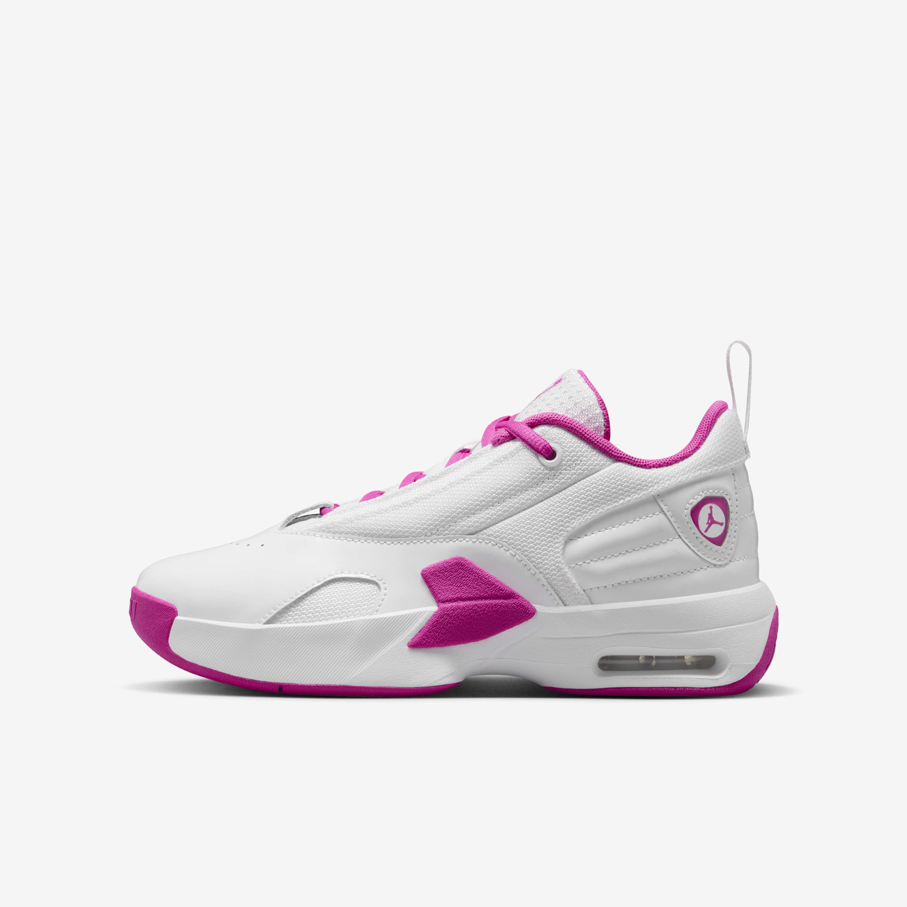 Buy Jordan Max Aura 6 Older Kids' Shoes - White/Fire Pink Buy Jordan Max Aura 6 Older Kids' Shoes - White/Fire Pink