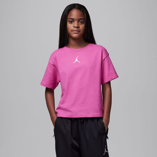 Womens pink jordan shirt on sale