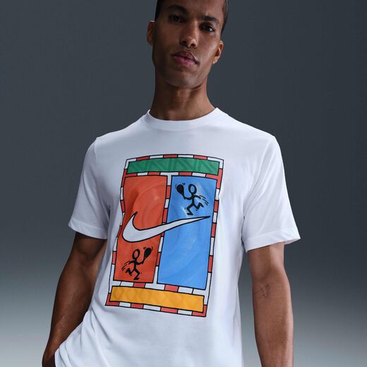Tennis Tops & T-Shirts-Nike, NikeCourt, Men's Dri-FIT Tennis T-Shirt