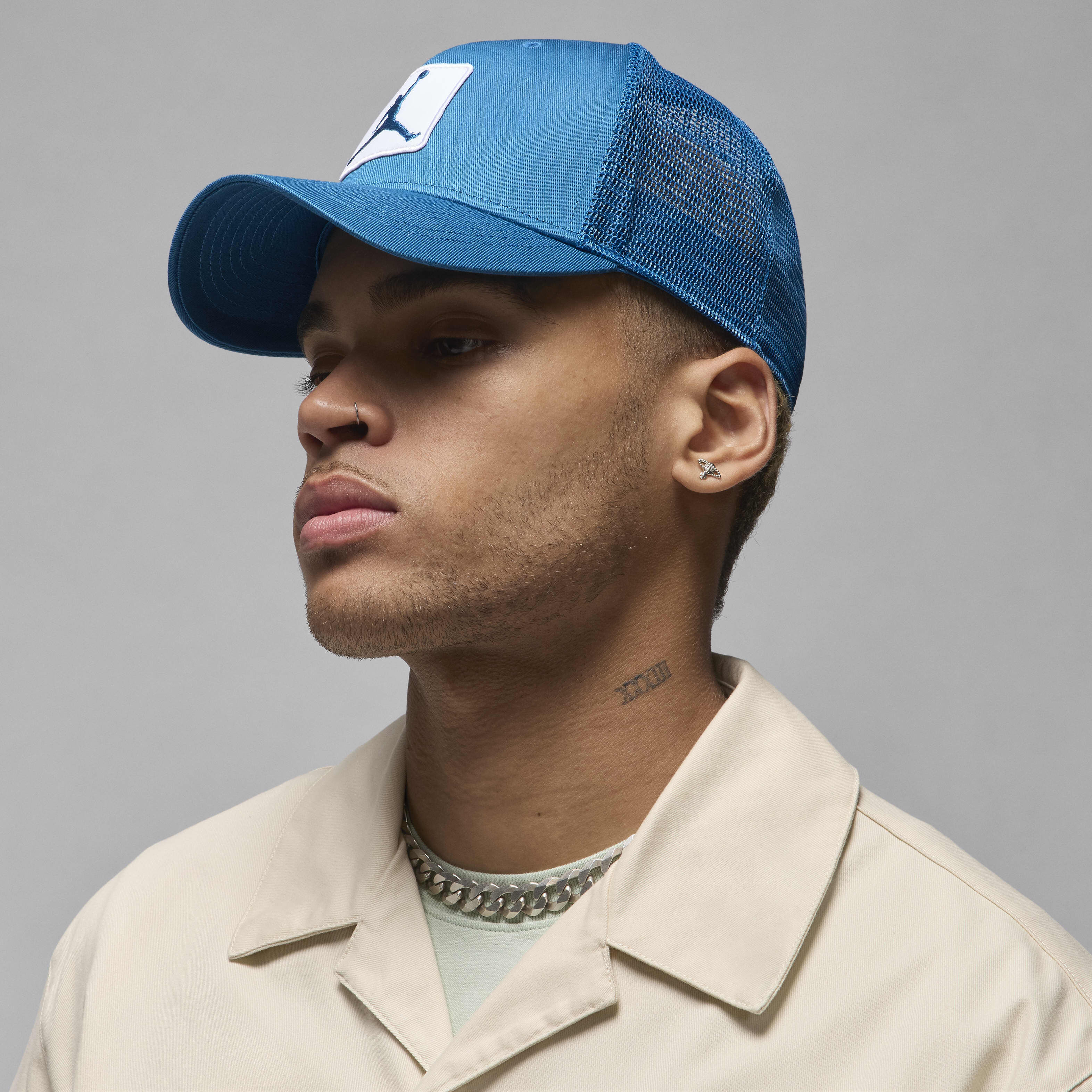 20-60代 人気ファッションブランド Buy Jordan Blue/White Industrial - Hat Structured Rise 応援グッズ