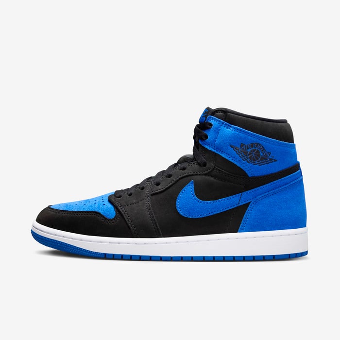 Buy Air Jordan Retro High OG Men's Shoes Black/White/Royal