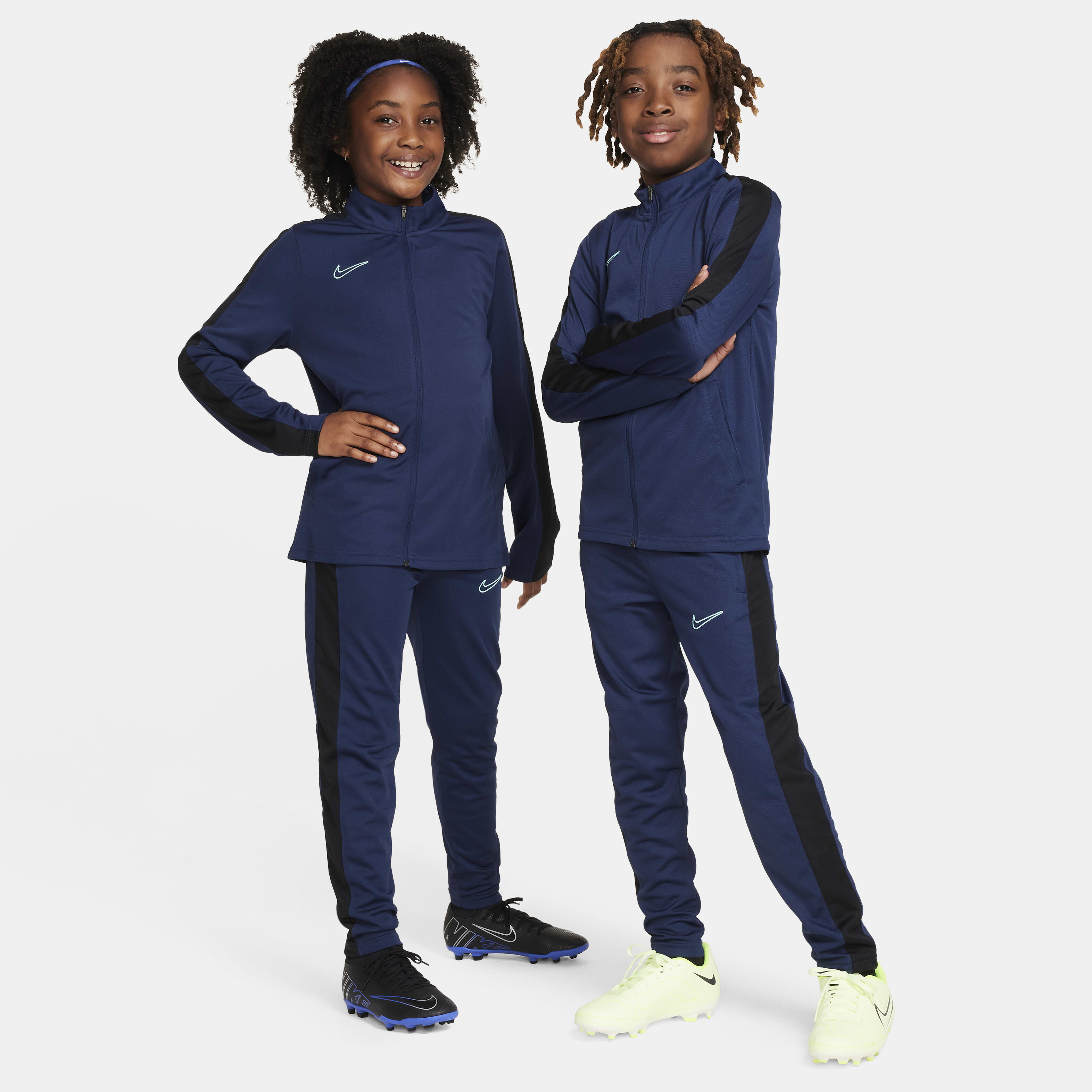 Buy Nike Dri-FIT Academy Kids' Football Tracksuit - Midnight Navy