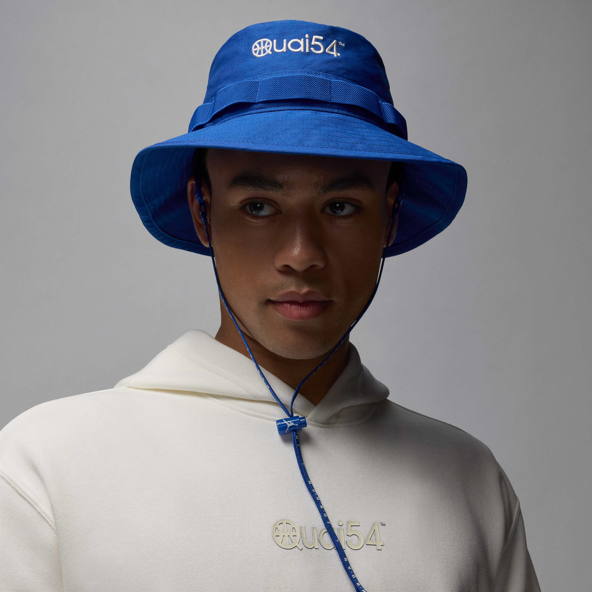 Buy Jordan Apex Quai 54 Bucket Hat - Game Royal/Sail @ Nike Kuwait