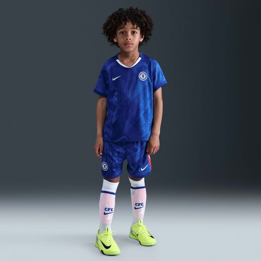 Sets-Nike, Chelsea FC 2025/26 Stadium Home, Younger Kids' Nike Football Replica 3-Piece Kit