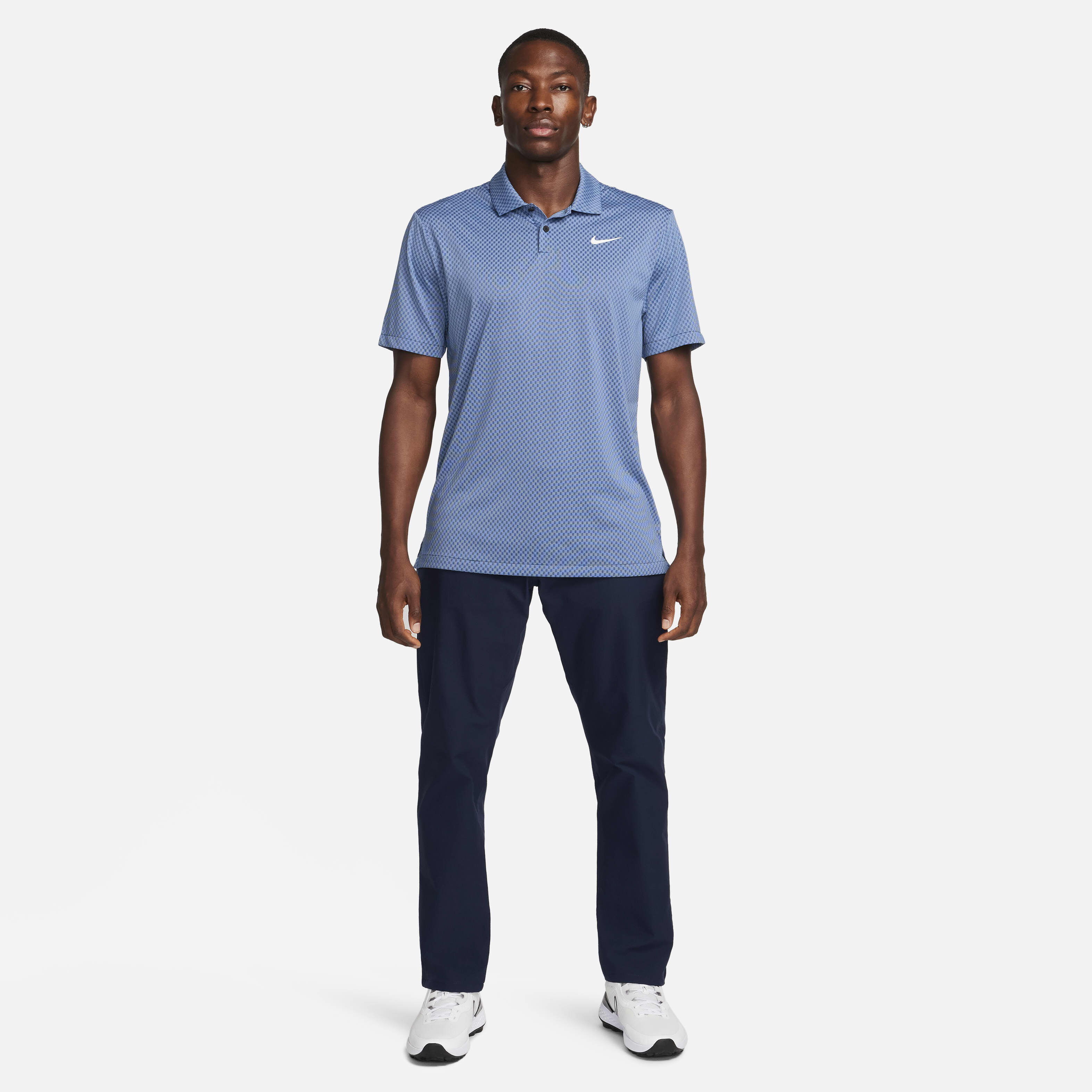 Buy Nike Tour Men's Dri-FIT Golf Polo - Midnight Navy/Court
