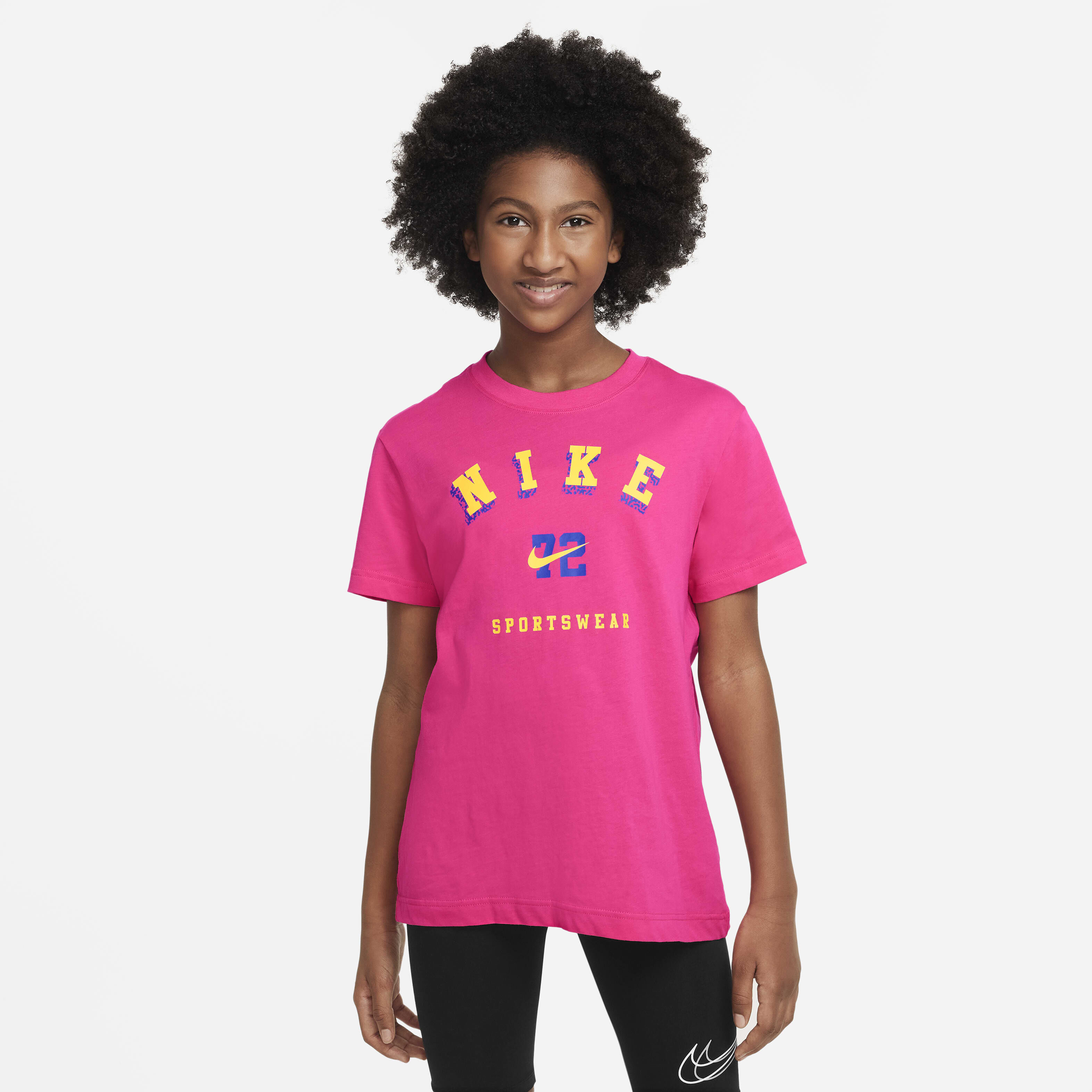 Nike sports t shirts for girls top