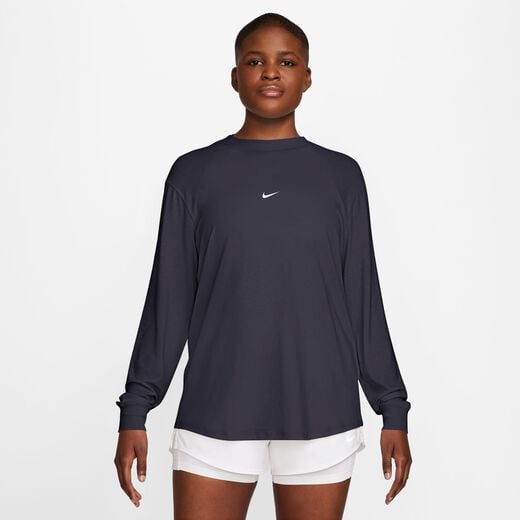 Women's T Shirts-Nike, Nike One Relaxed, Women's Dri-FIT Long-Sleeve Top