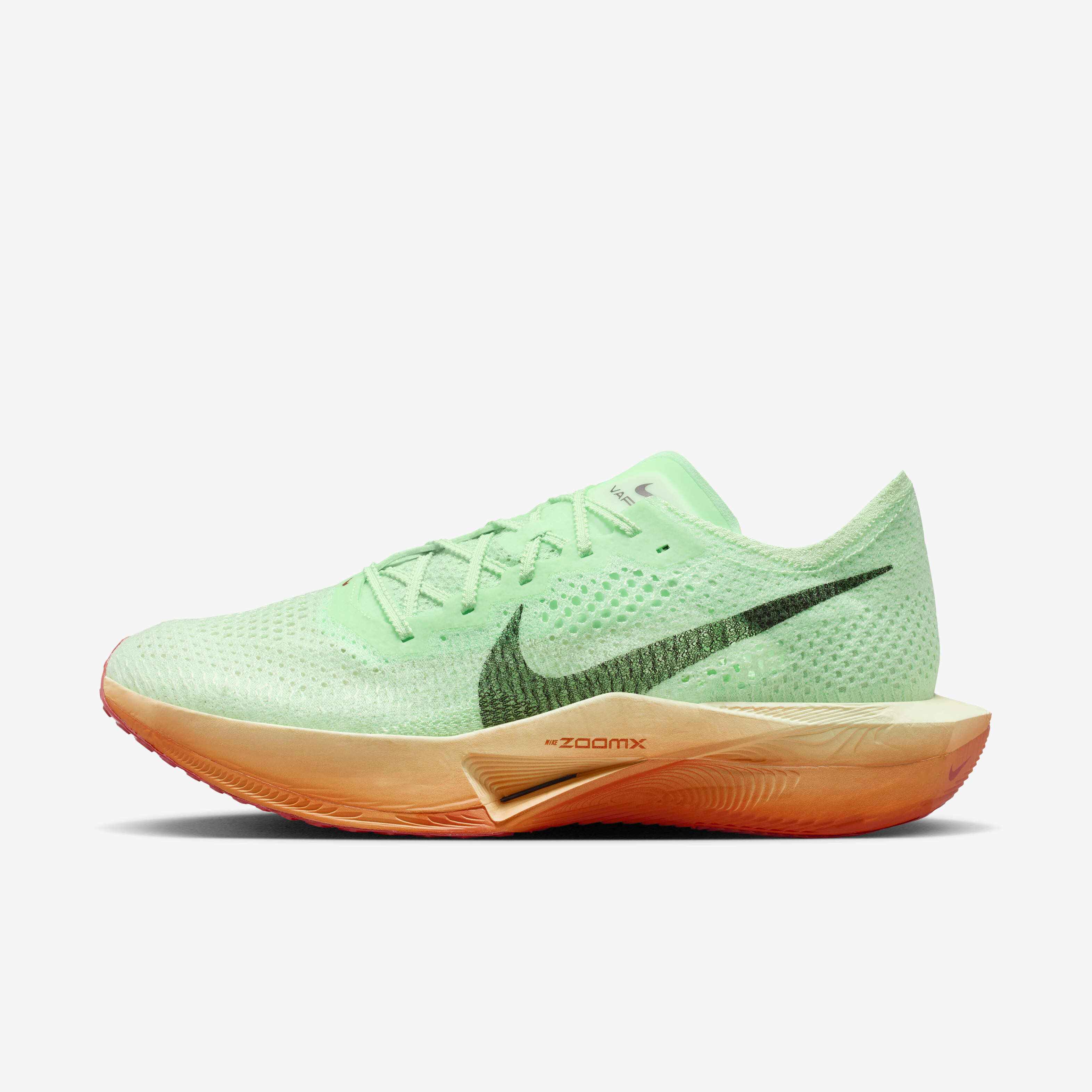 Buy Nike Vaporfly 3 Eliud Kipchoge Men s Road Racing Shoes Vapour Green Dragon Red Stadium Green Black Nike Kuwait Official
