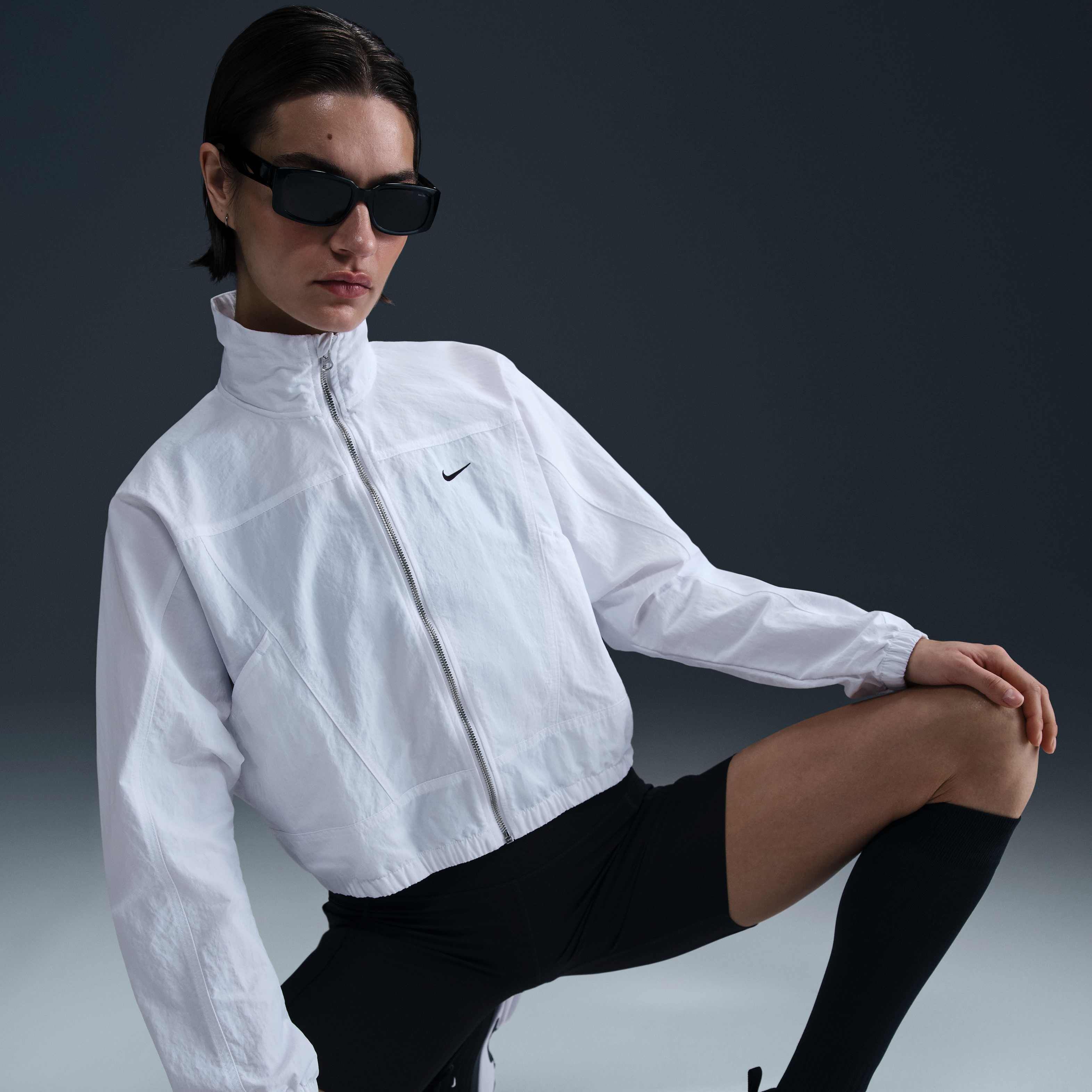 ジャケット [NIKE] Women's Woven Oversized Repel UV Protection Jacket Nike Sportswear Everything Wovens Women's Oversized Hooded