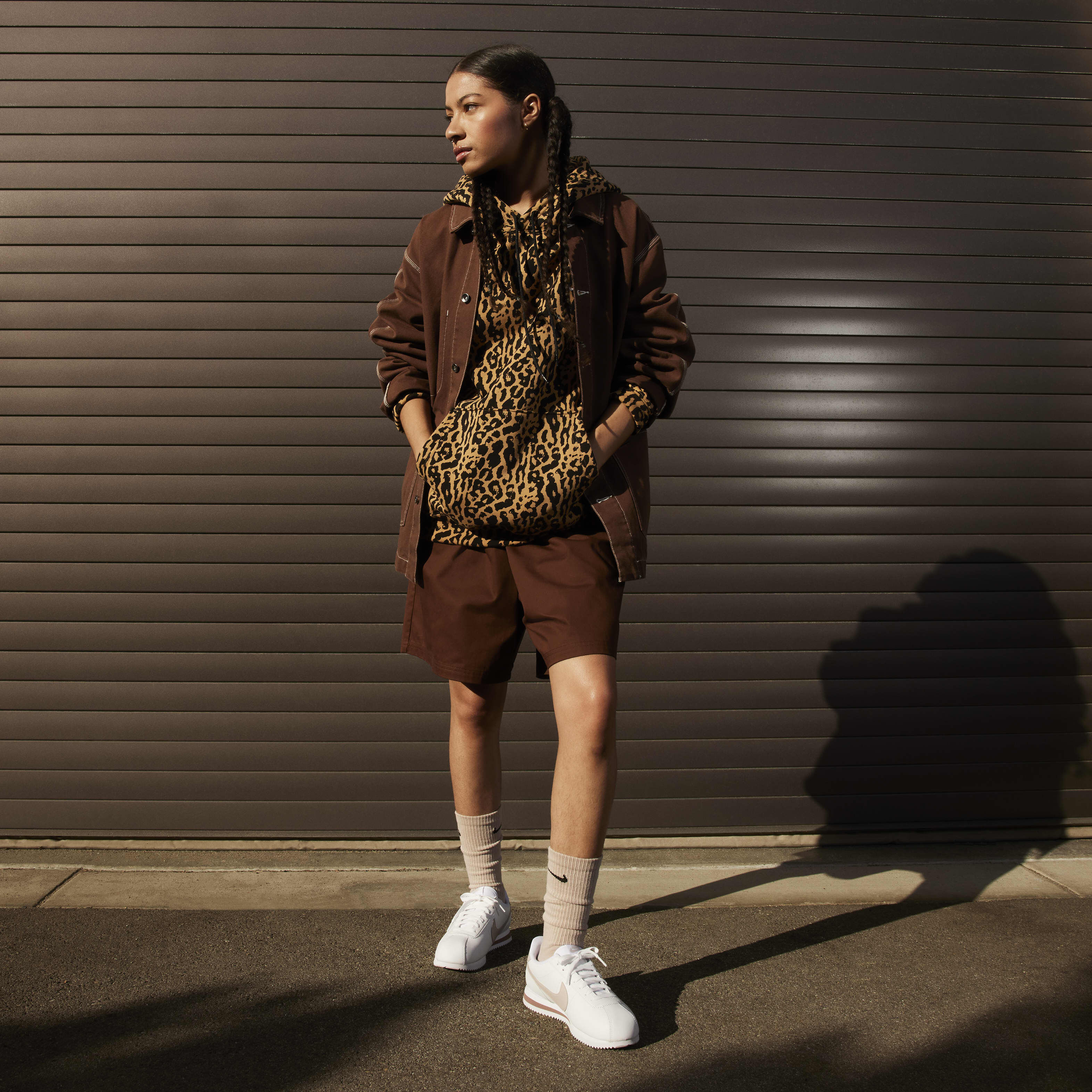 نايكي كورتيز ليذر image number 9