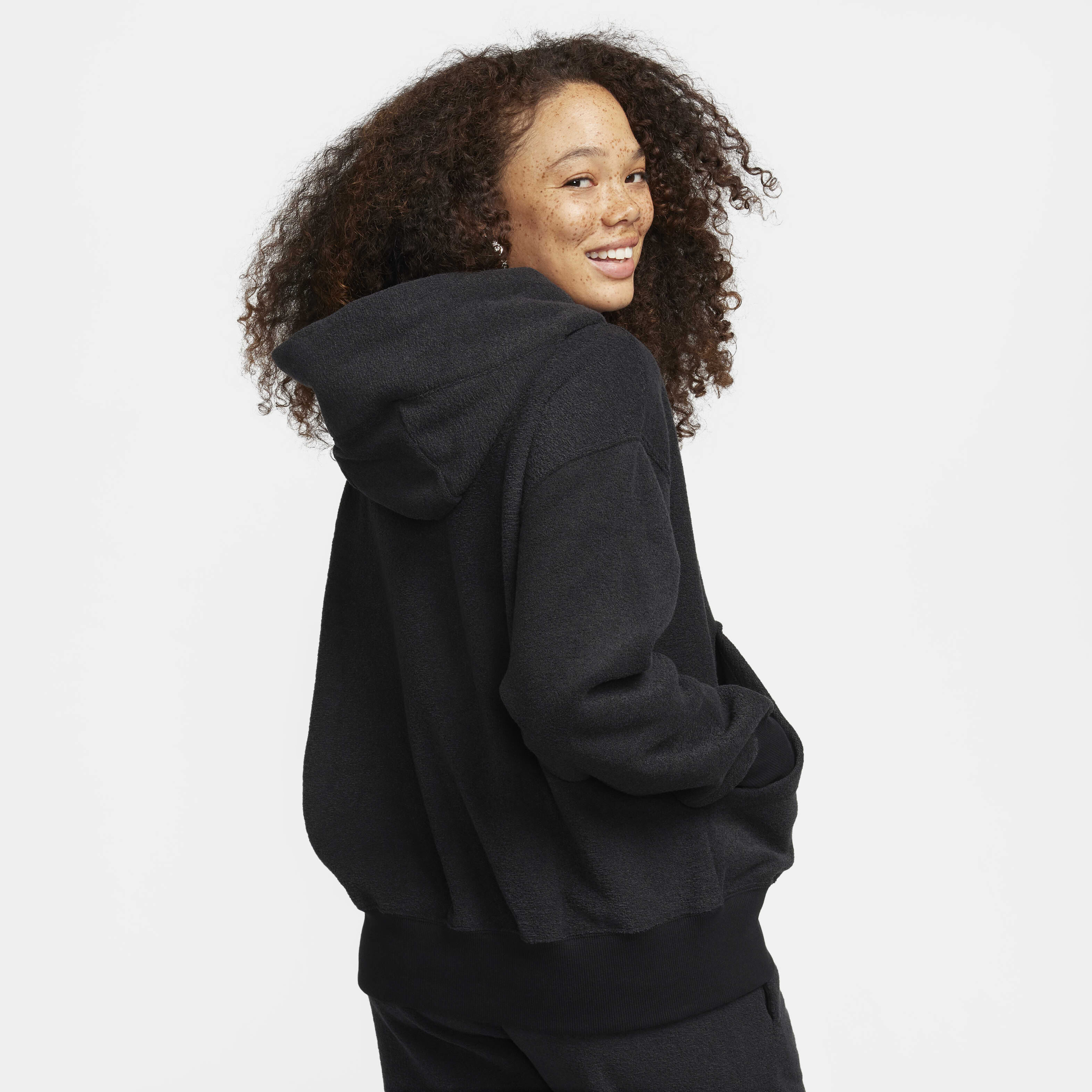 Buy Nike Sportswear Phoenix Plush Women s Oversized Cosy Fleece Hoodie Nike Kuwait Official