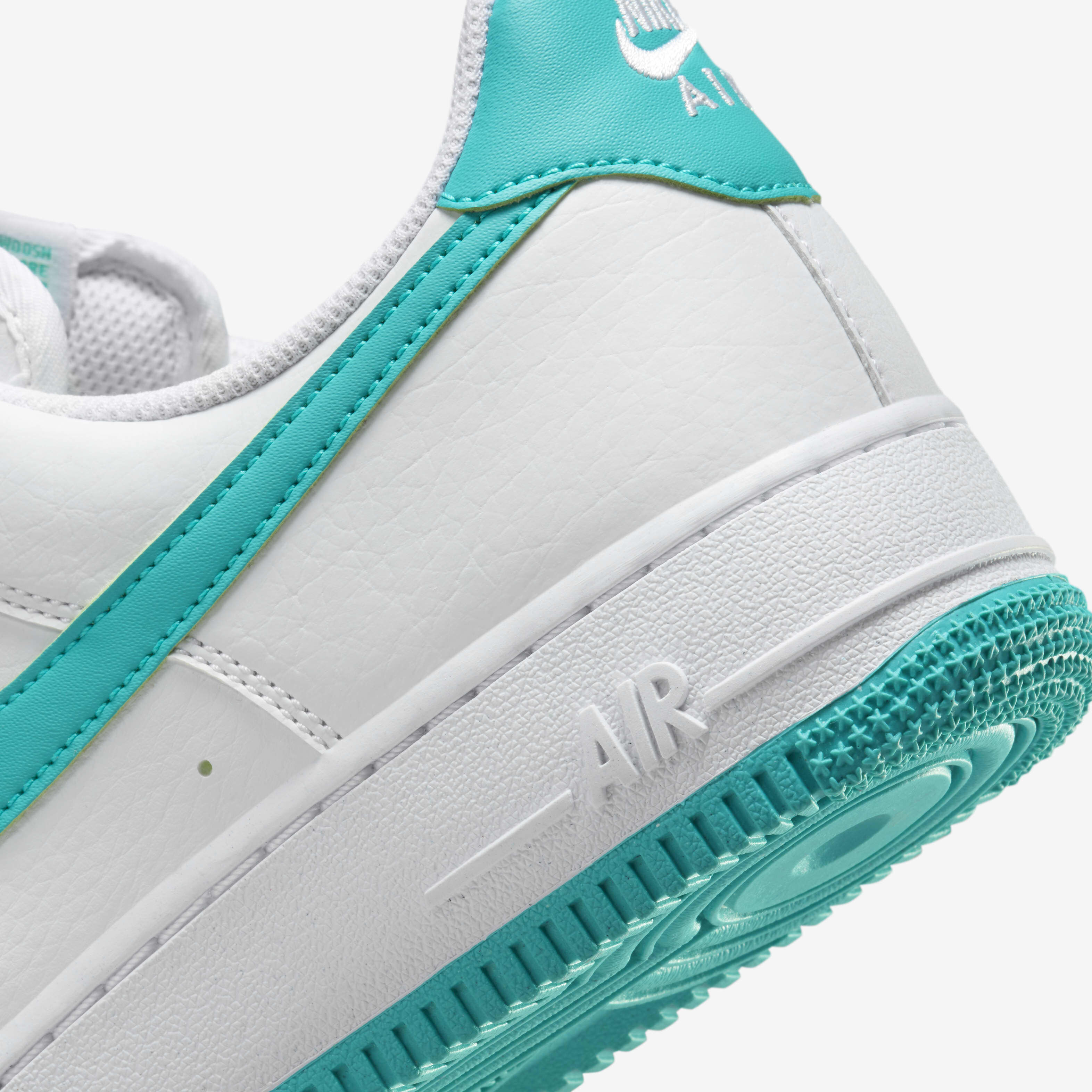 nike air force blue and pink tick