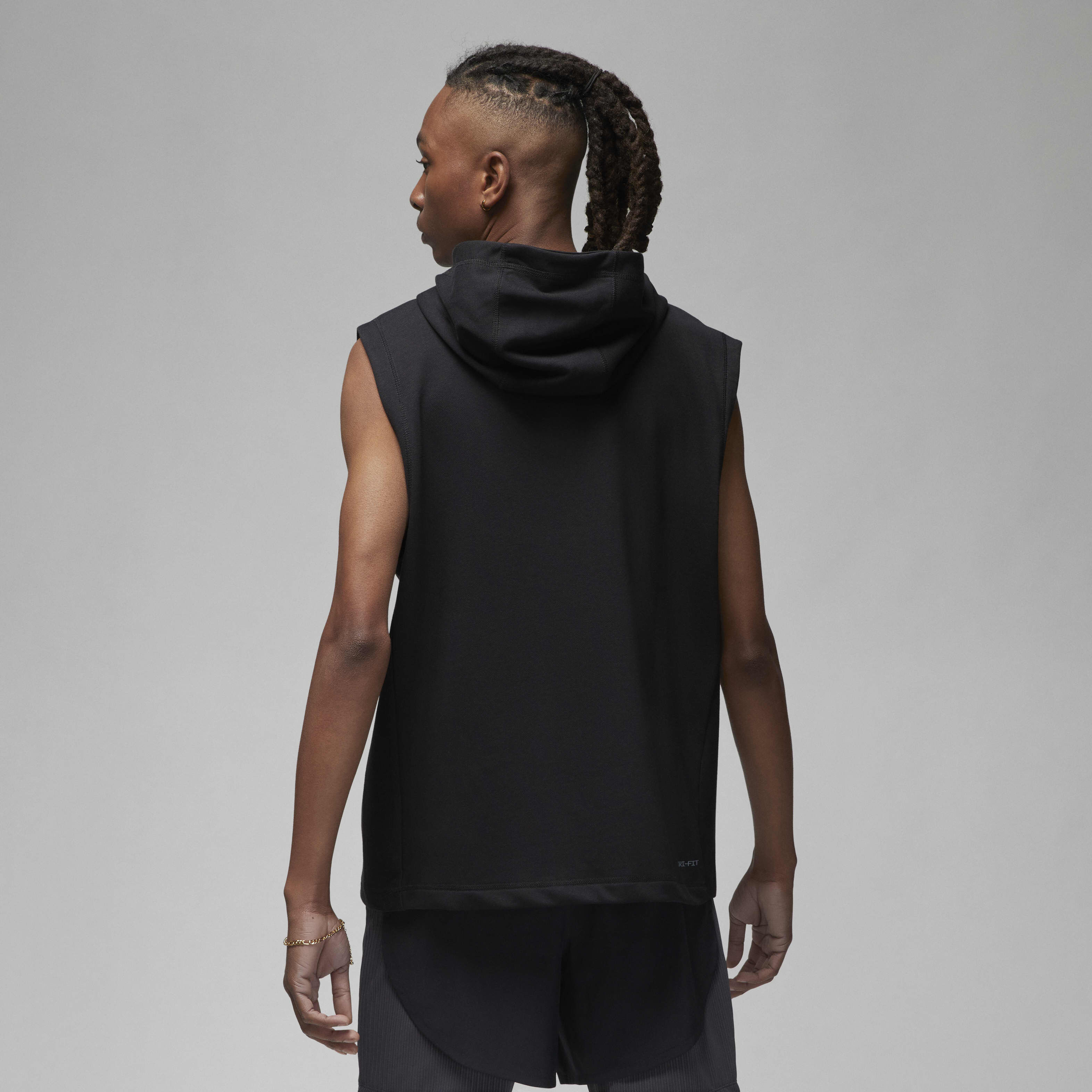 Buy Jordan Dri FIT Sport Men s Fleece Sleeveless Hoodie Nike Kuwait Official