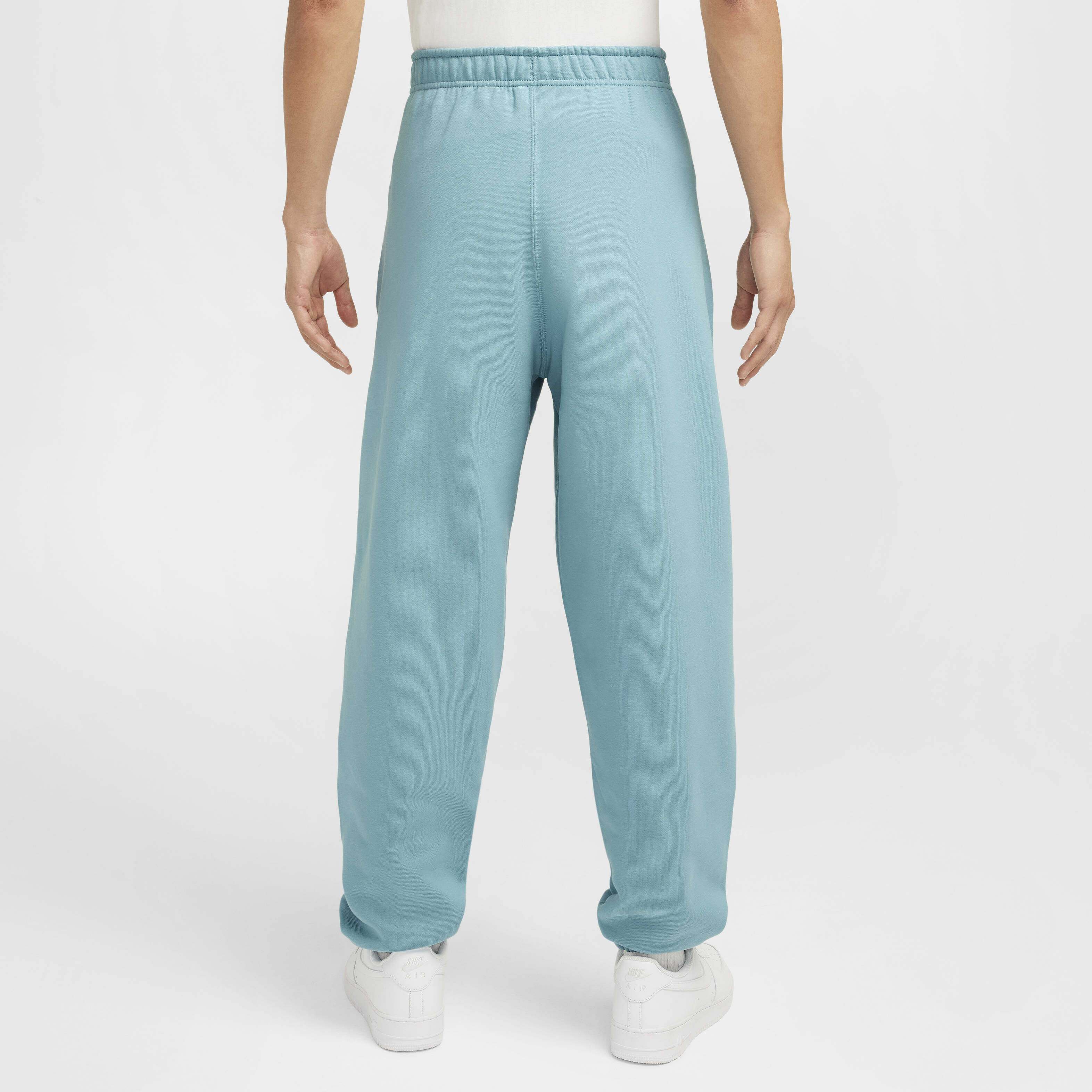 Nike swoosh colour block fleece pants shop