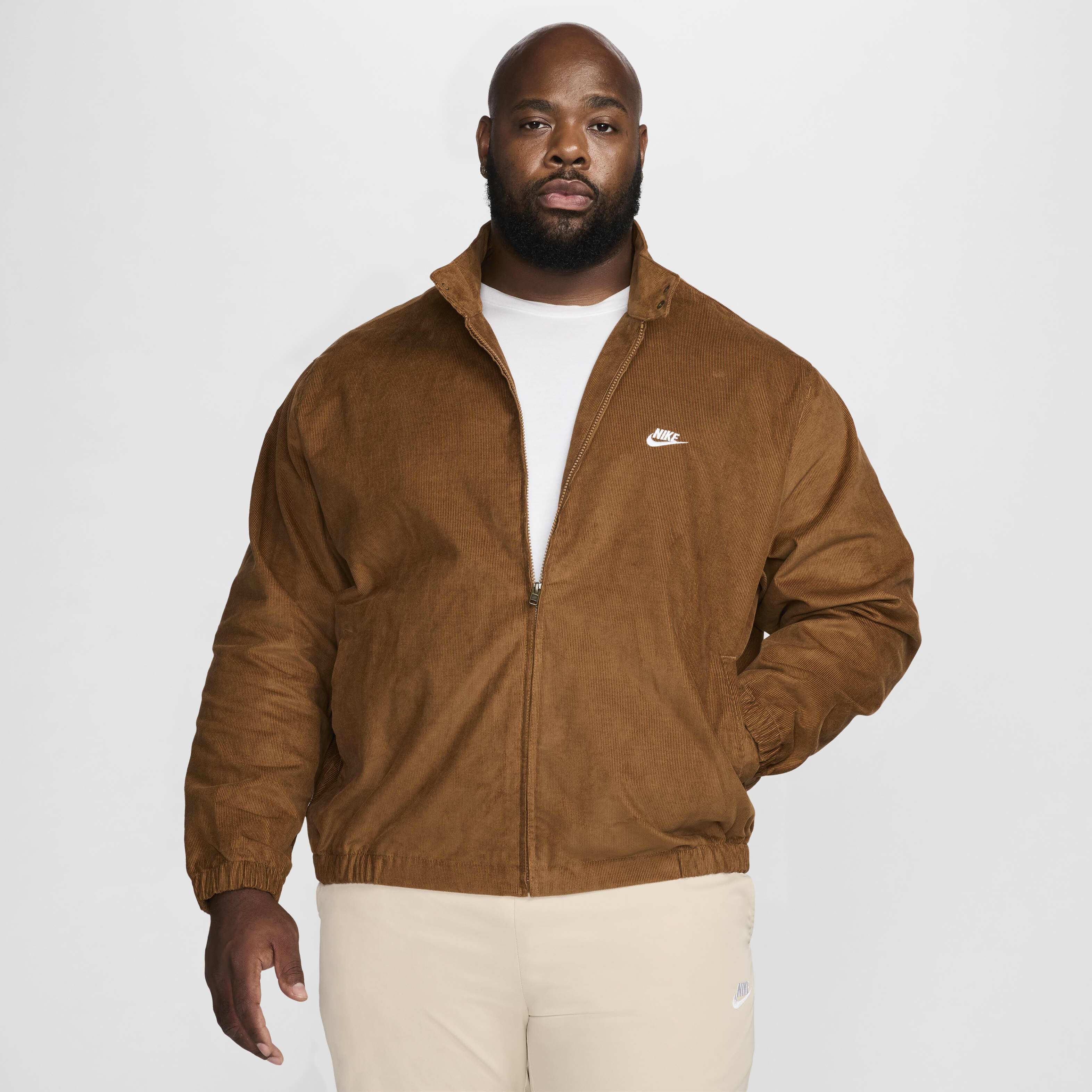 スーツ特別割引クーポン Sportswear Nike Buy Club Jacket Harrington Corduroy Men's メンズウェア