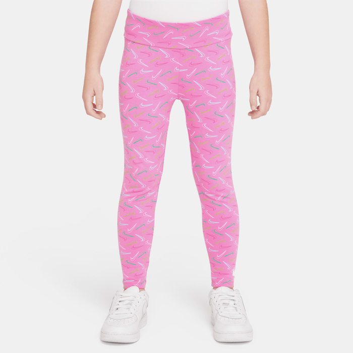 Pink 3548 Buy Nike Swoosh Little Kids' Leggings - Playful Pink @ Nike Kuwait