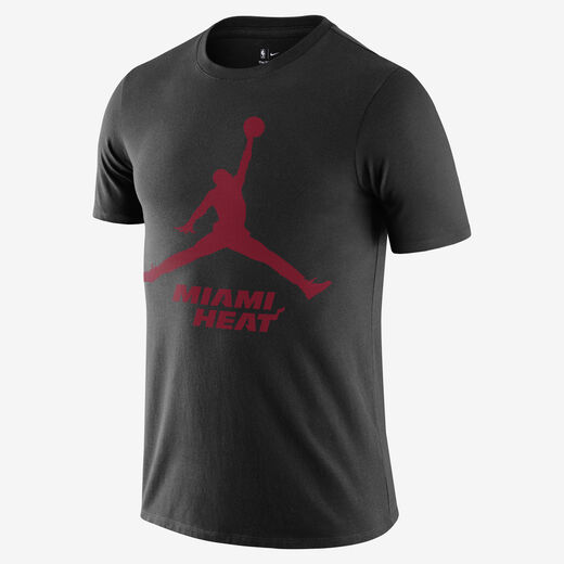 Shorts & Tees-JRDN, Miami Heat Essential, Men's Jordan NBA T-Shirt