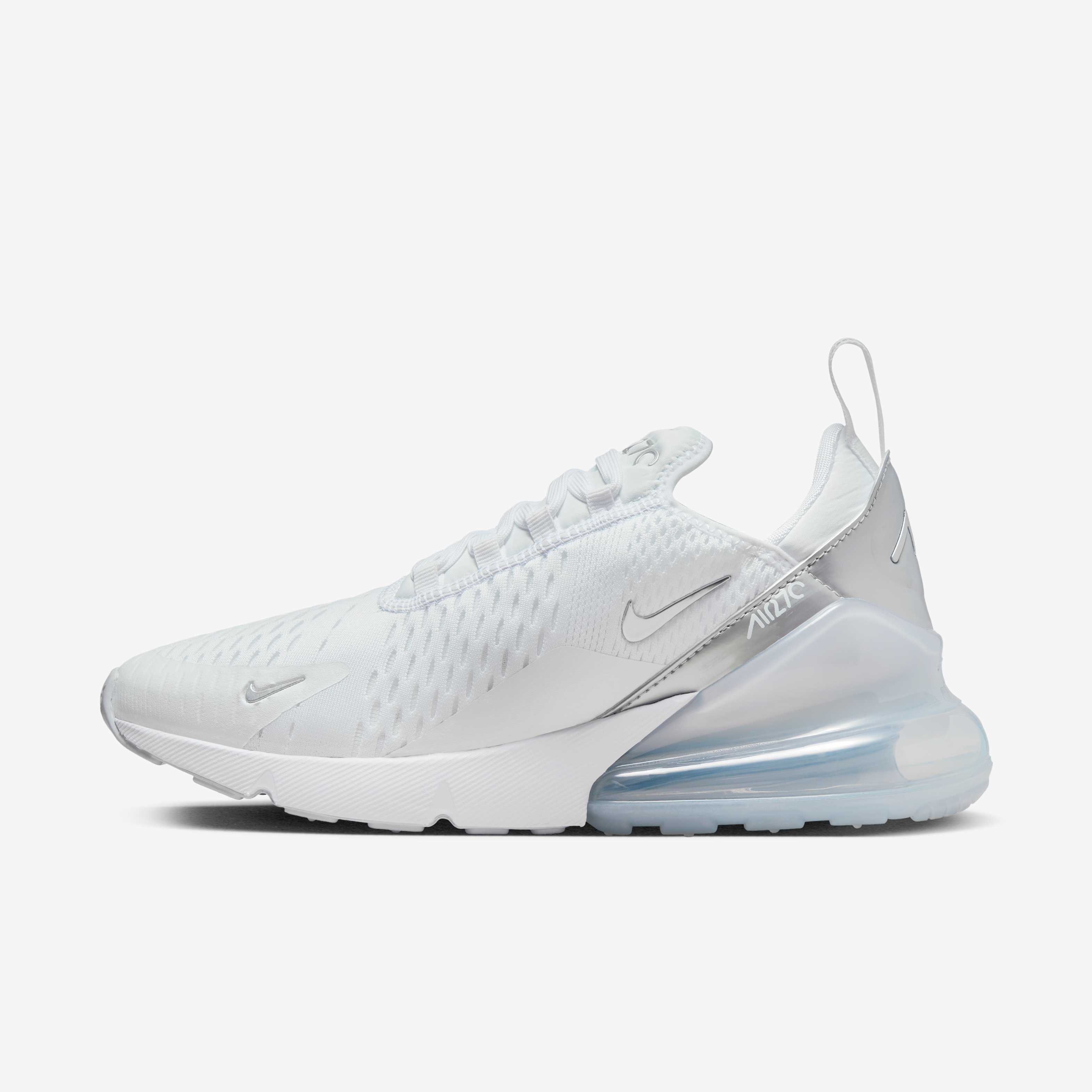 nike air max 270 white platinum