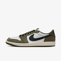 Air Jordan 1 Retro Low "Medium Olive and Summit White"